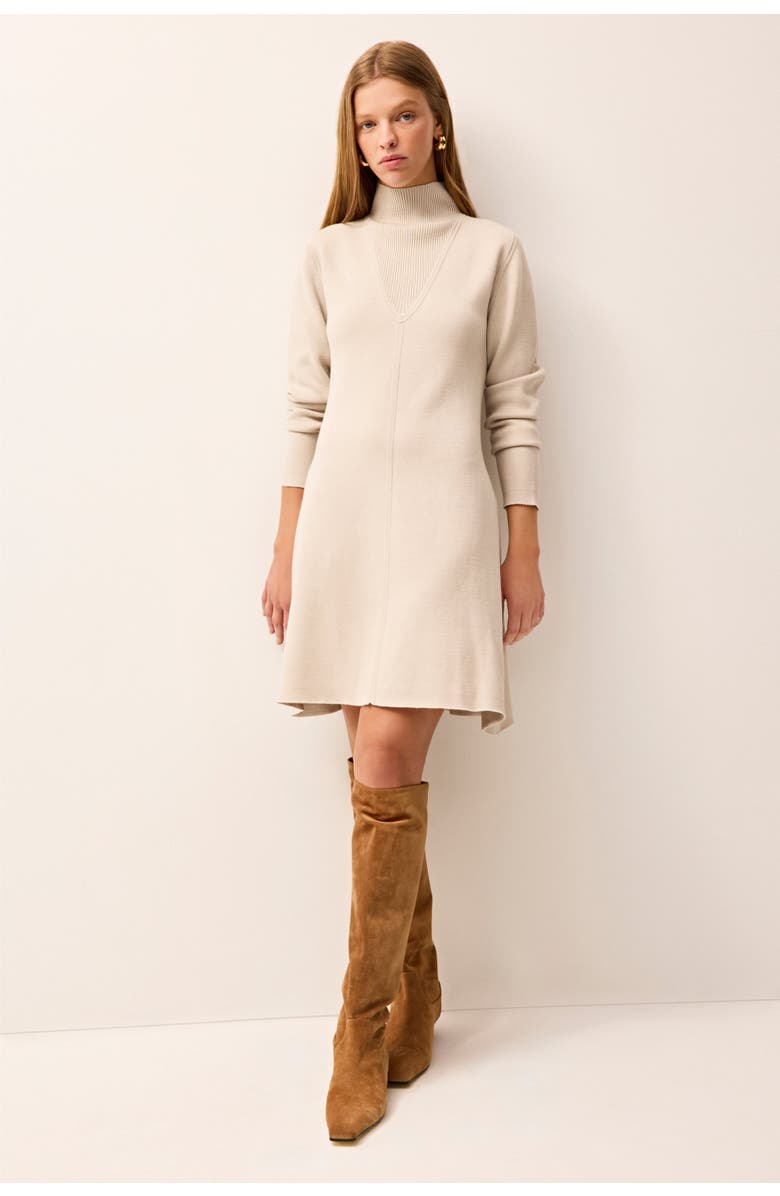 Marie Oliver Brantley Dress, Main, color, Antarctica