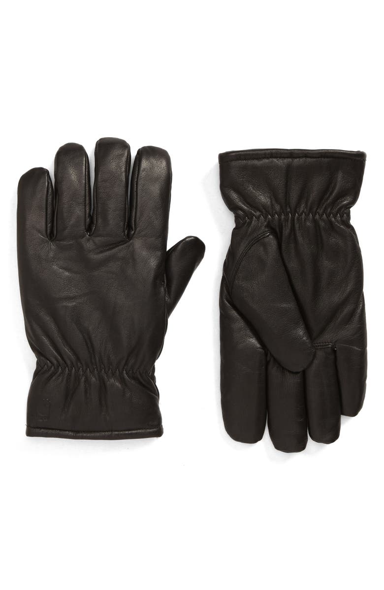 Carhartt Work In Progress Fonda Leather Gloves, Main, color, Black