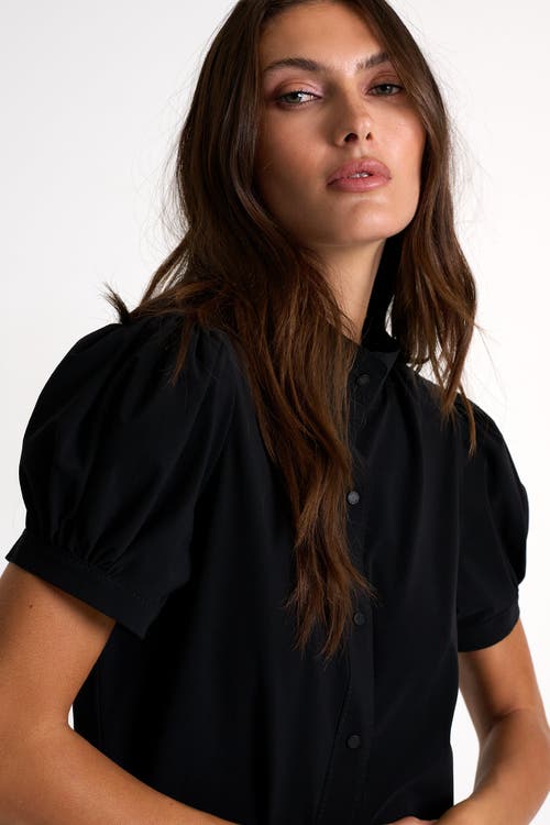 Shan Cotton Poplin Shirt In Black