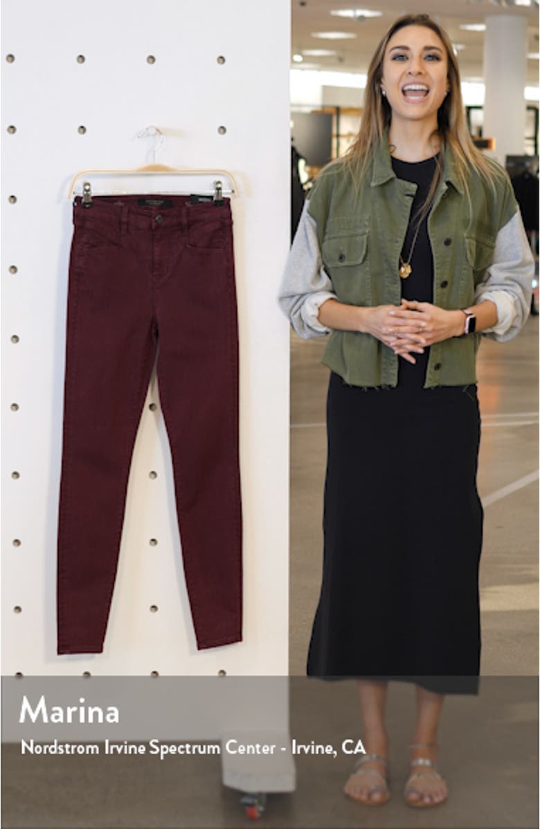 Abby High Waist Skinny Jeans, sales video thumbnail