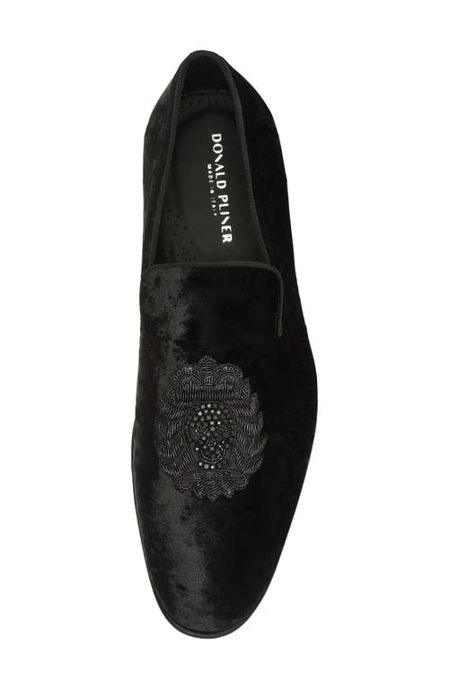 Donald Pliner Spencer Bead Loafer In Black