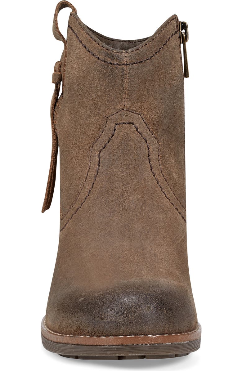 Earth<sup>®</sup> Irene Block Heel Zip Bootie, Alternate, color, Brown
