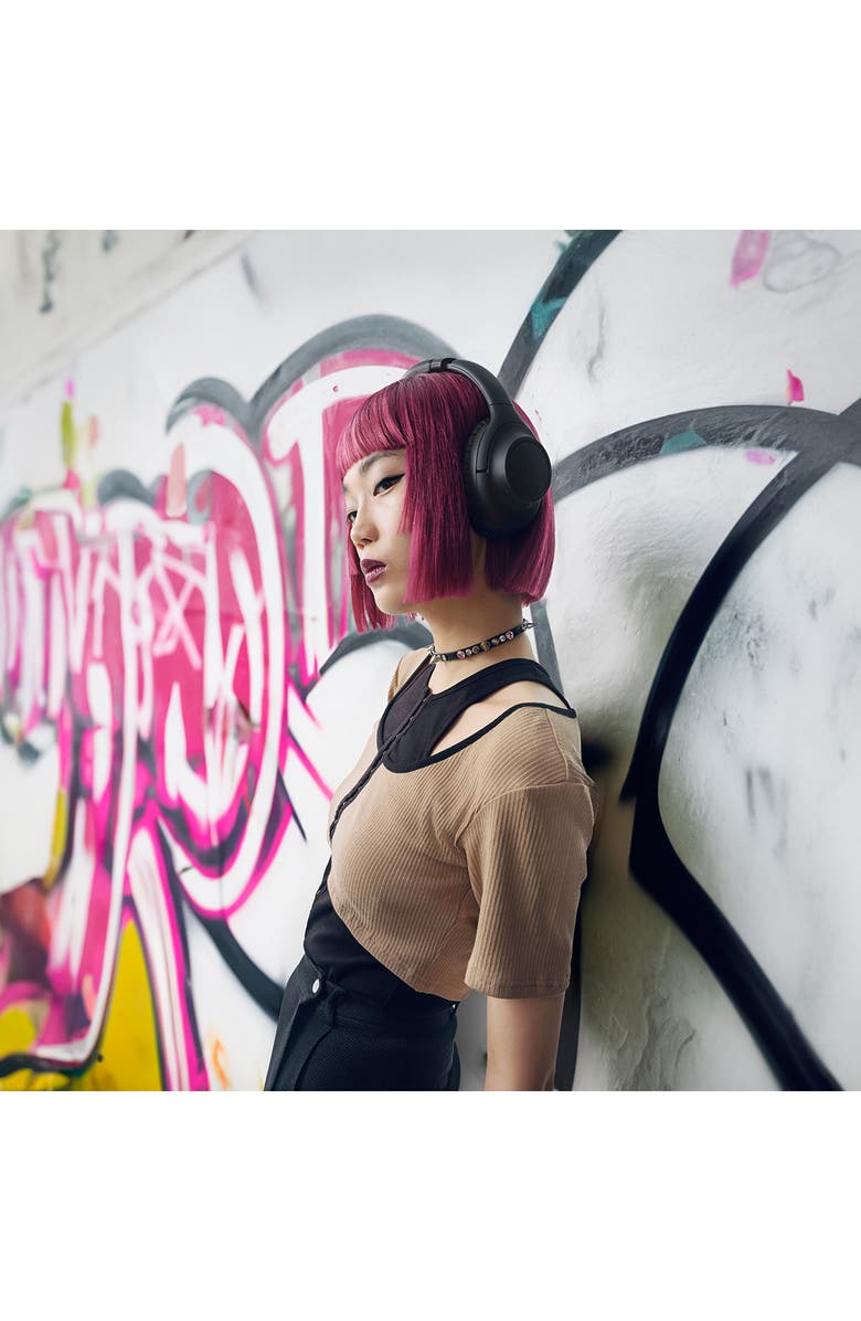 Audio-Technica ATH-S300BT Bluetooth Over-Ear Headphones, Alternate, color, Black