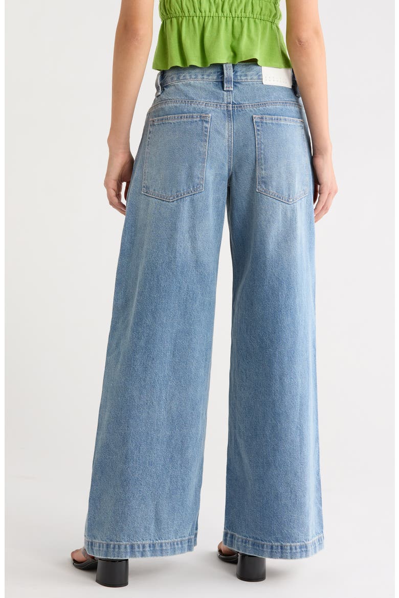 Sloane Ultra Baggy Wide Leg Jeans, Alternate, color, MEDIUM INDIGO