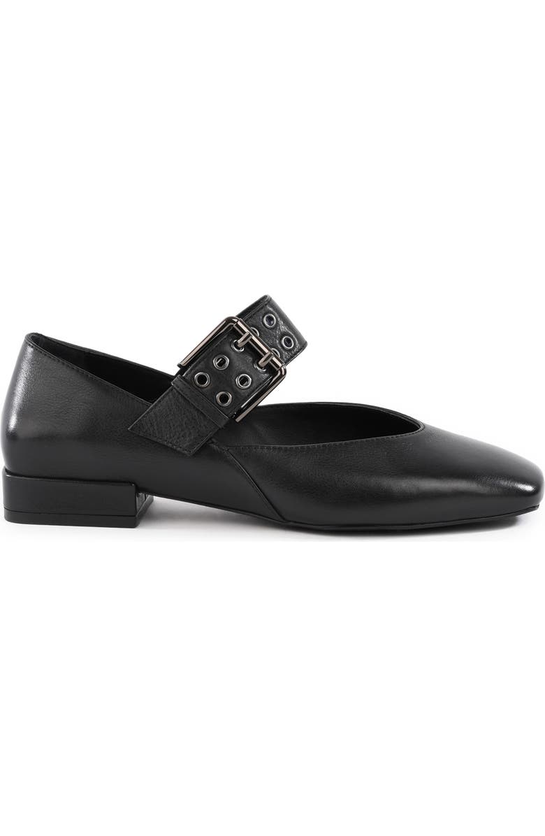 Seychelles Petal Mary Jane Flat, Alternate, color, Black