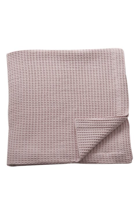 Cotton Waffle Weave Blanket