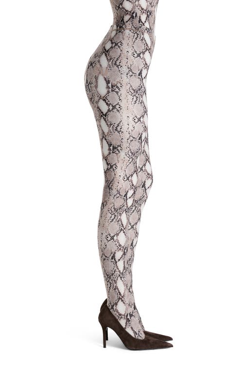 Naked Wardrobe Print Toe Leggings In Neutral
