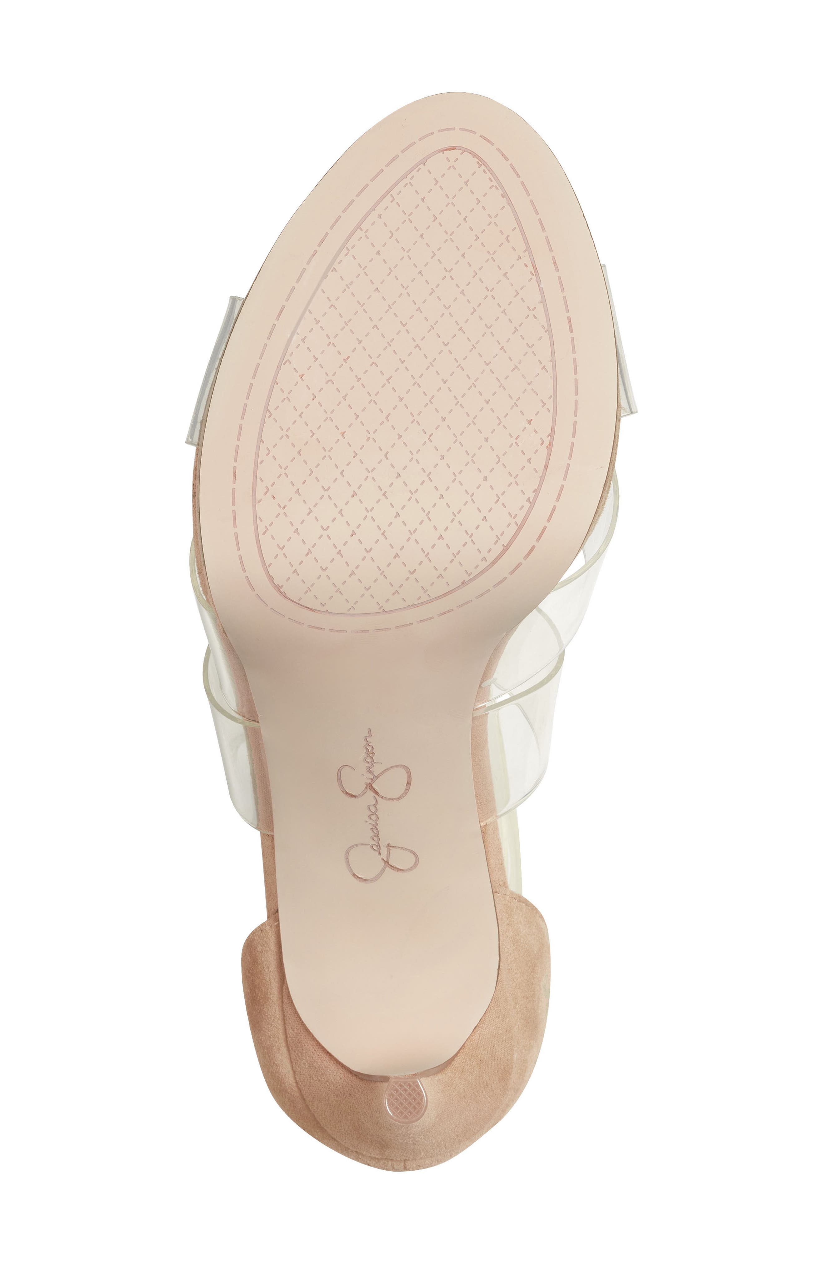 Jessica Simpson Dysti Clear Sandal, Alternate, color, 