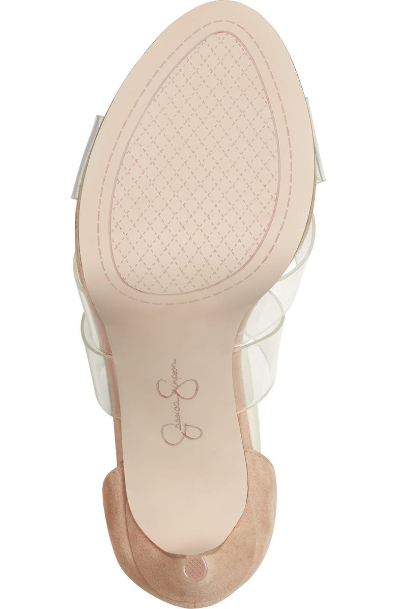 Jessica Simpson Dysti Clear Sandal, Alternate, color,