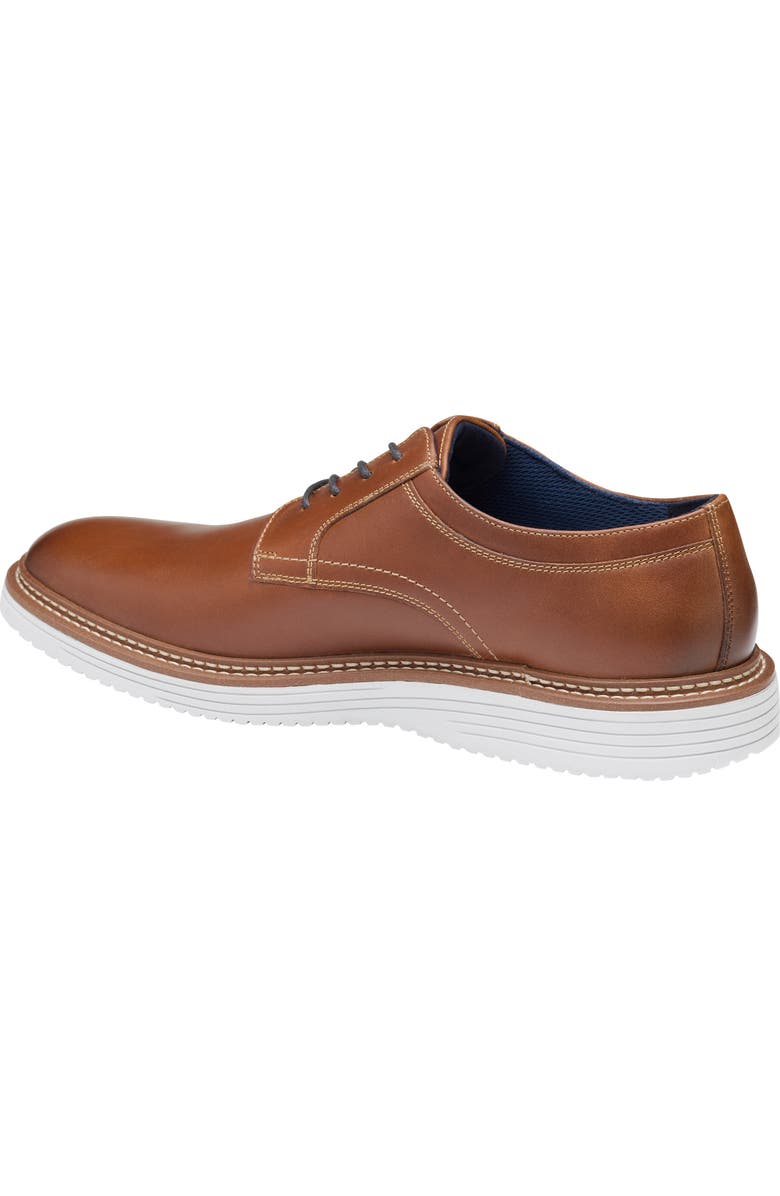 Johnston & Murphy Cason Plain Toe Derby, Alternate, color, Tan Full Grain