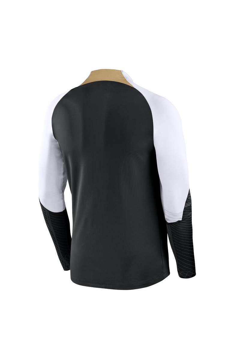 Nike Men's Nike Navy Chelsea Strike Drill 2023/24 Performance Quarter-Zip Long Sleeve Top, Alternate, color, 