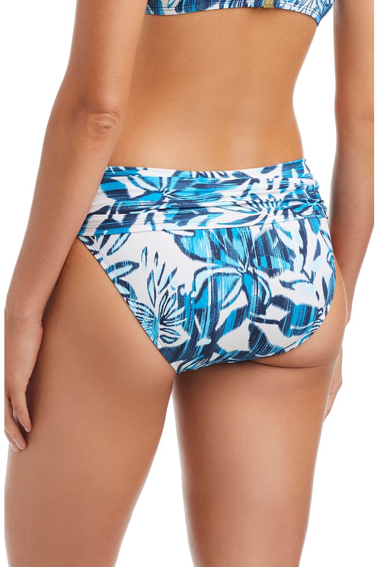 Sarong Hipster Bikini Bottoms, Alternate, color, BLUE MULTI