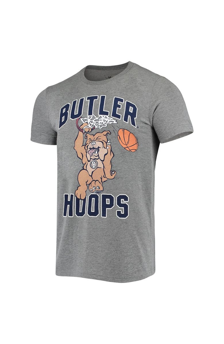 HOMEFIELD Men's Homefield Heather Gray Butler Bulldogs Vintage Dunking Bulldog T-Shirt, Alternate, color, 