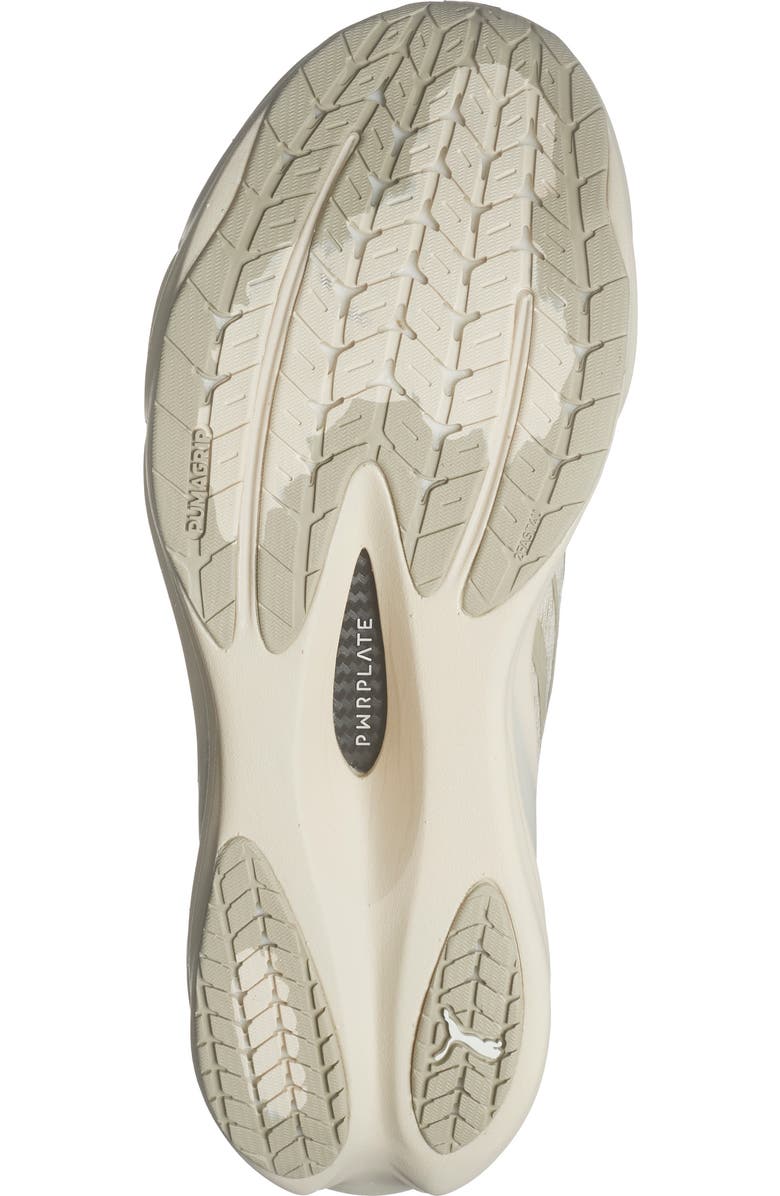 PUMA Deviate Nitro 4 Running Shoe, Alternate, color, Alpine Snow/ Warm White