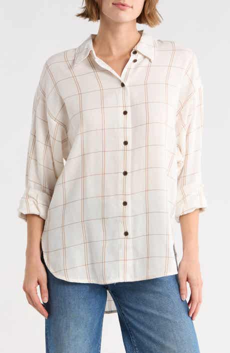 Madewell Dolman Sleeve Button-Up Shirt