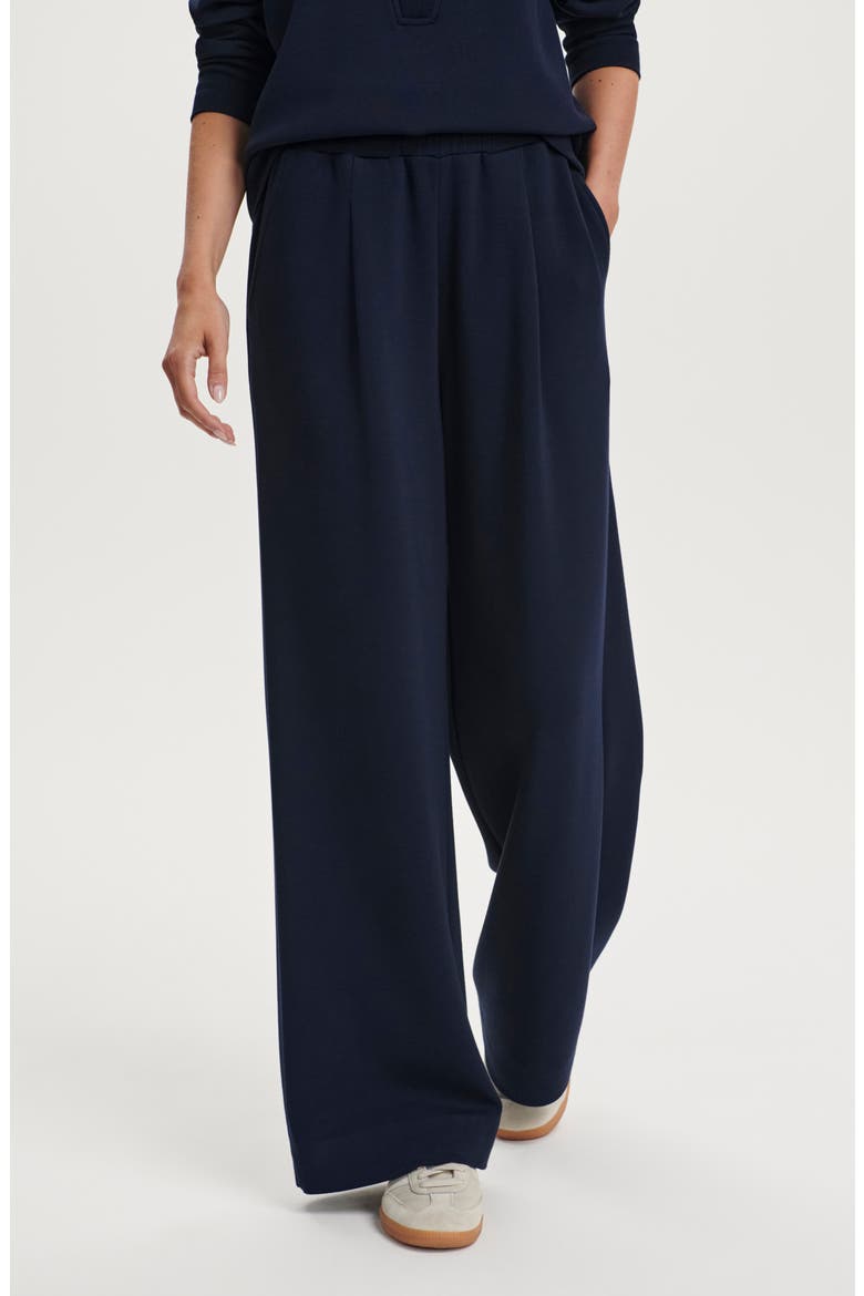The Extra Wide Leg 32-Inch Pants, Main, color, NAVY