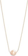 Nordstrom Demi Fine Baroque Pearl Pendant Necklace