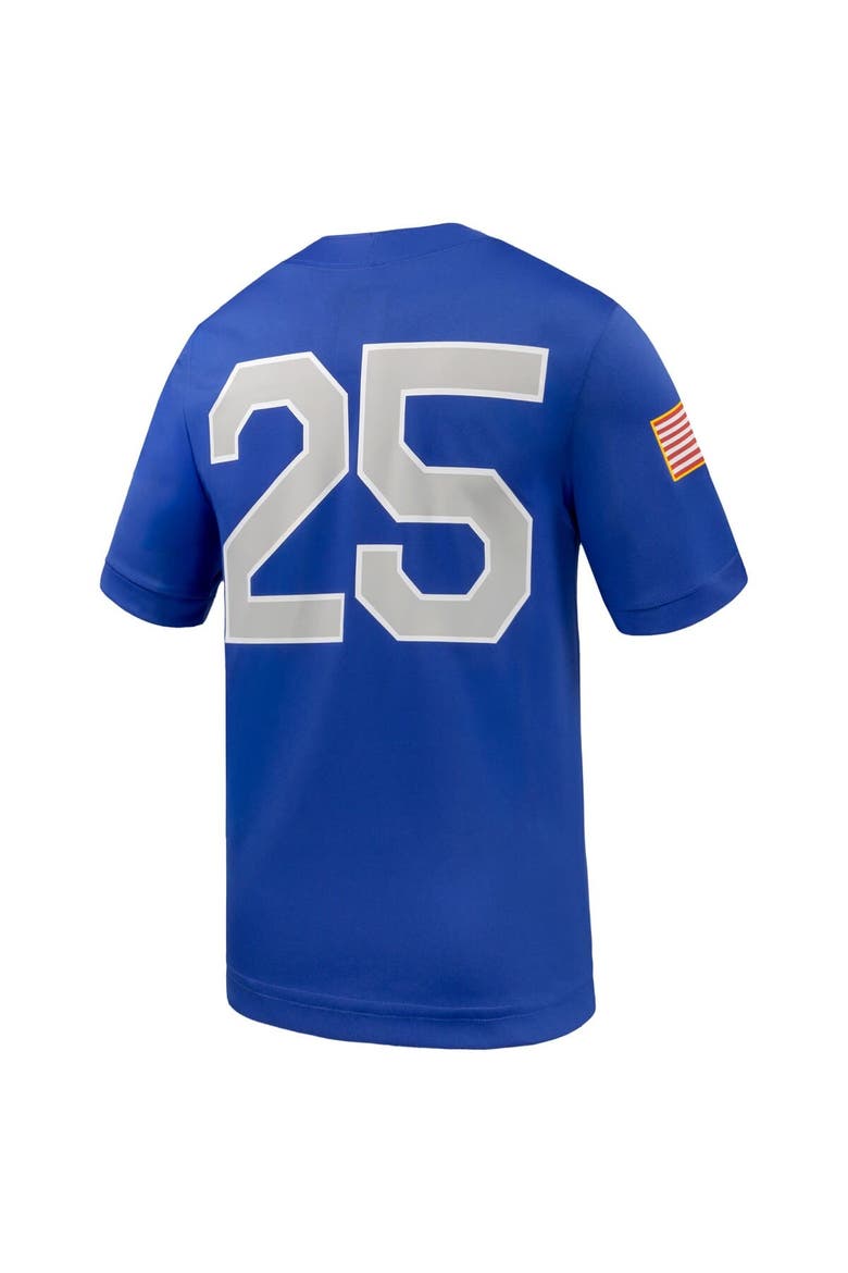 Men's Nike #25 Royal Air Force Falcons Untouchable Replica Game Jersey, Alternate, color, Royal