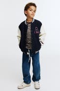 H&M Motif-detail Baseball Jacket
