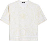 Versace Barocco Cotton Jersey T-Shirt