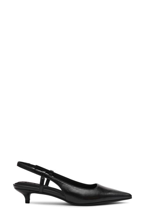 Anne Klein Shorty Slingback Pump In Black