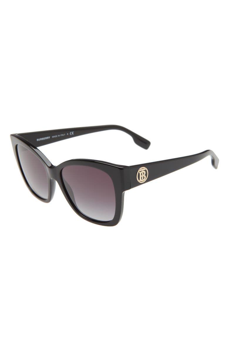 Burberry Havana 54mm Square Sunglasses, Alternate, color,