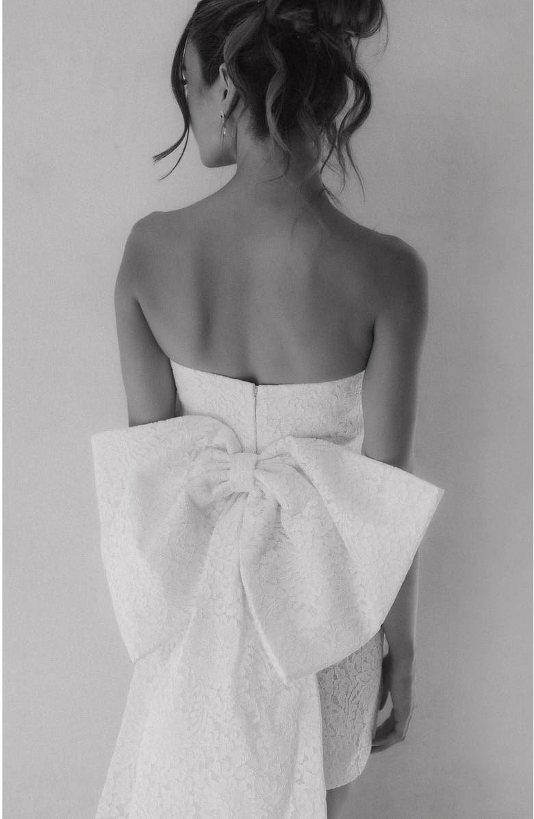 Untamed Petals Soho Mini Dress, Main, color, Ivory