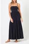 Mallorca Smocked Cover-Up Maxi Dress