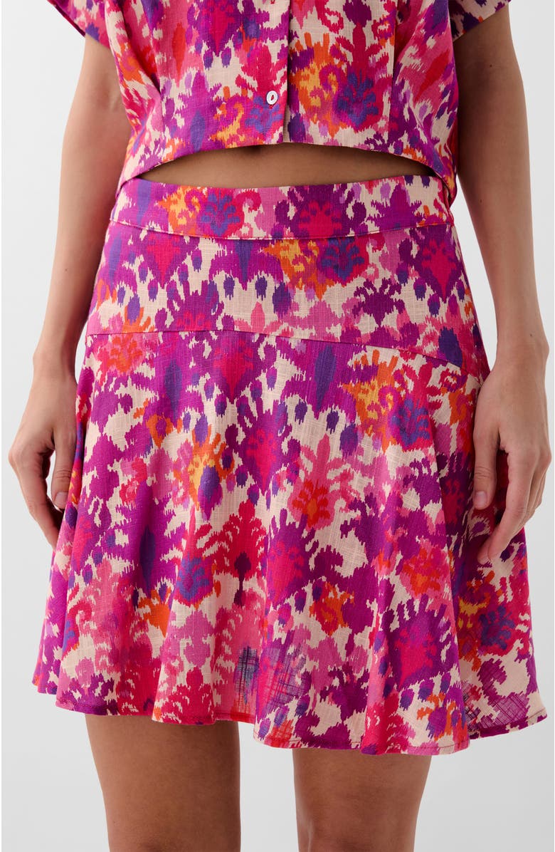 Scalpers Lyd Print Short, Main, color, Coral