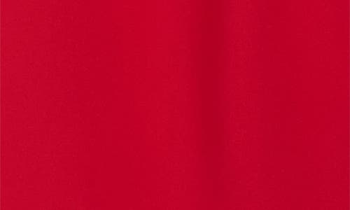 London Times Techno Bow Surplice Scuba Knit Dress In Red