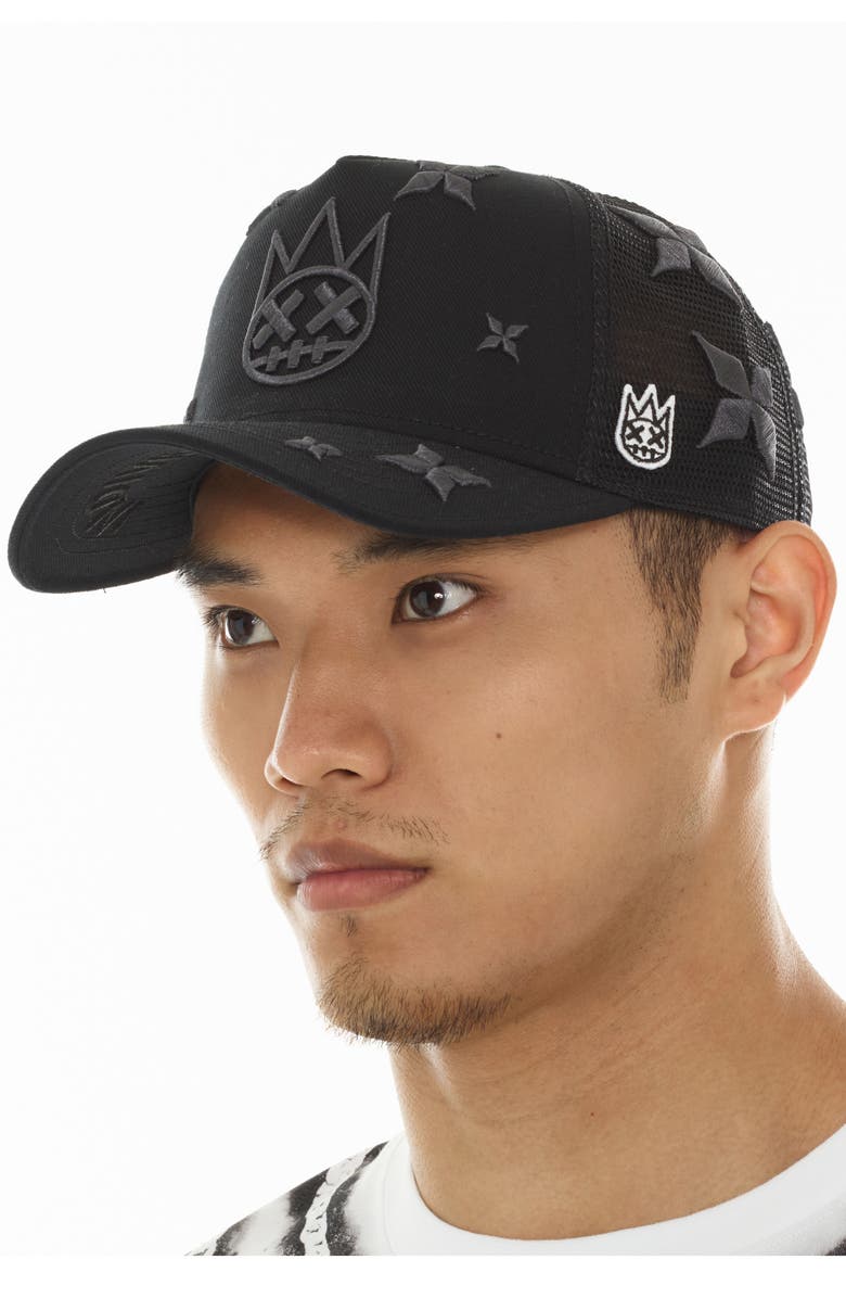 Cult of Individuality Shimuchan Logo Trucker Hat, Alternate, color,