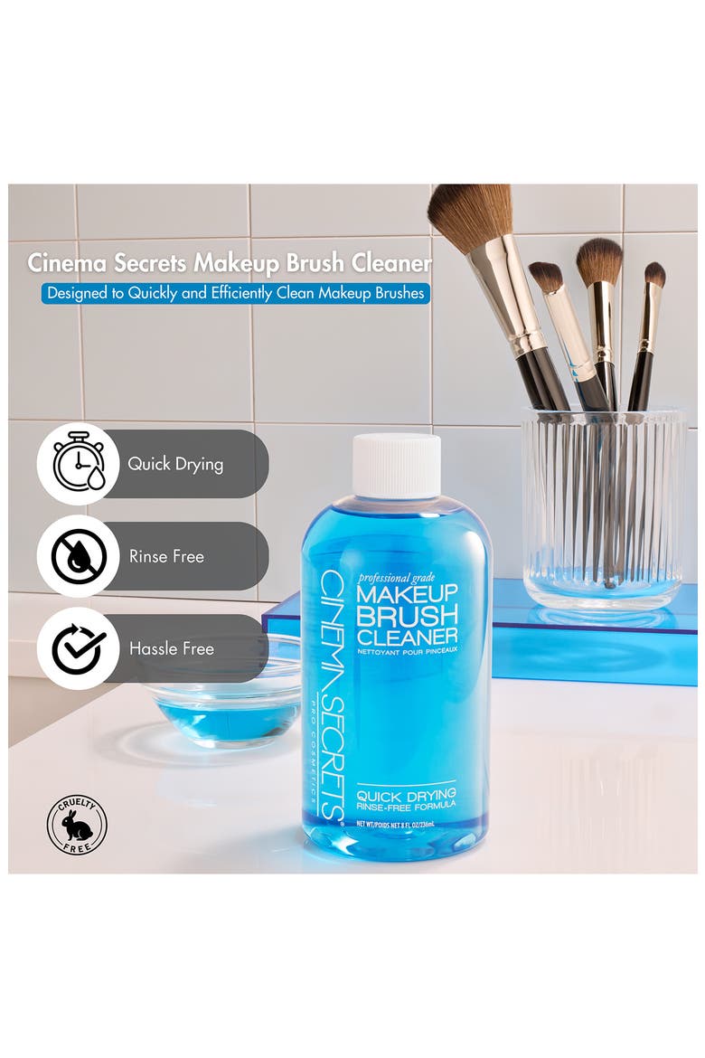 Makeup Brush Cleaner, Alternate, color, VANILLA