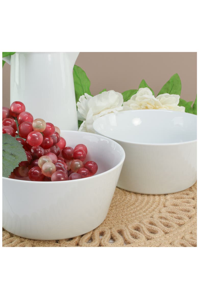 Oslo Set of 2 Soufflé Bowls, Alternate, color, WHITE