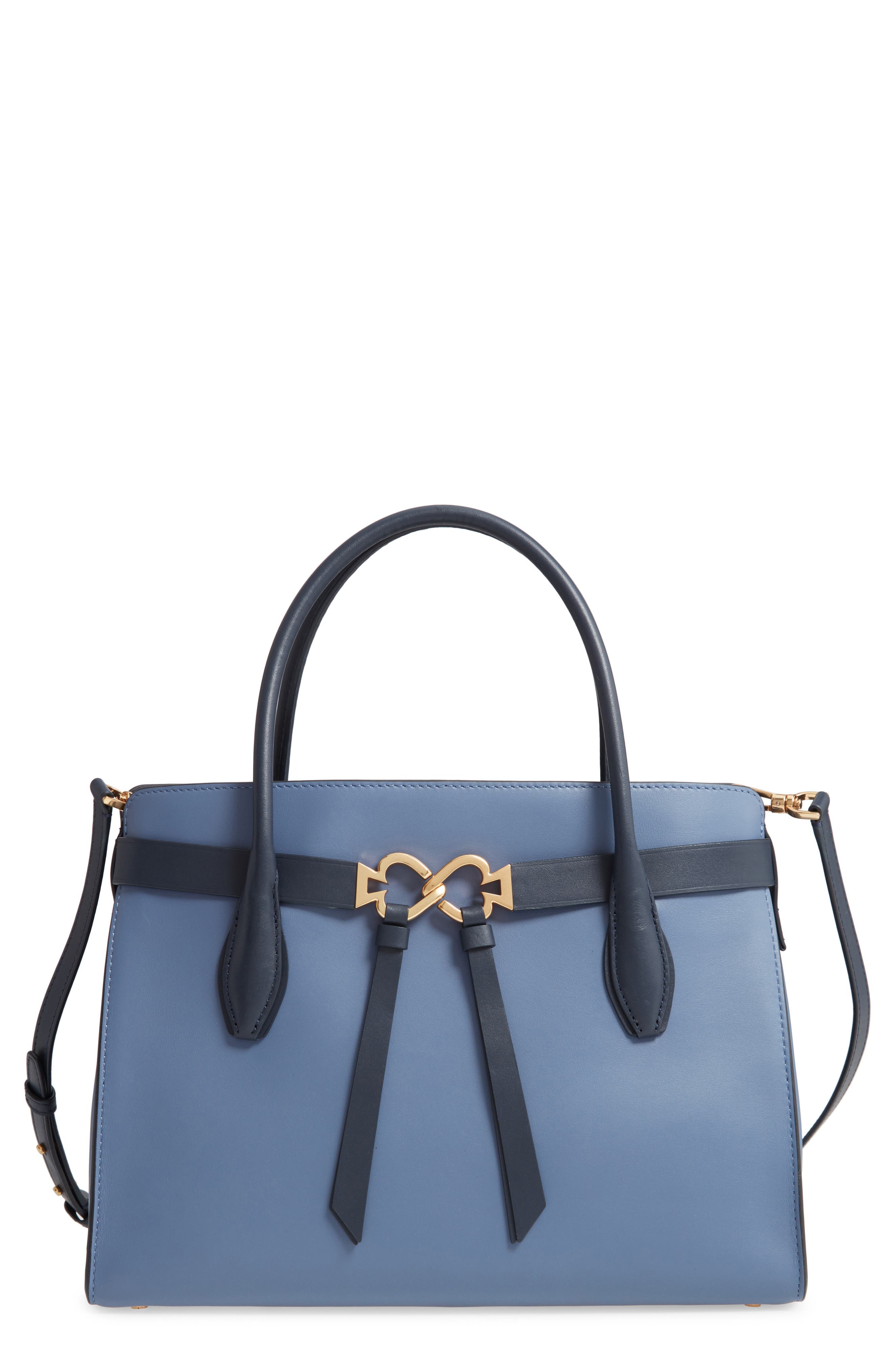 Kate Spade New York large toujours leather satchel, Main, color, 