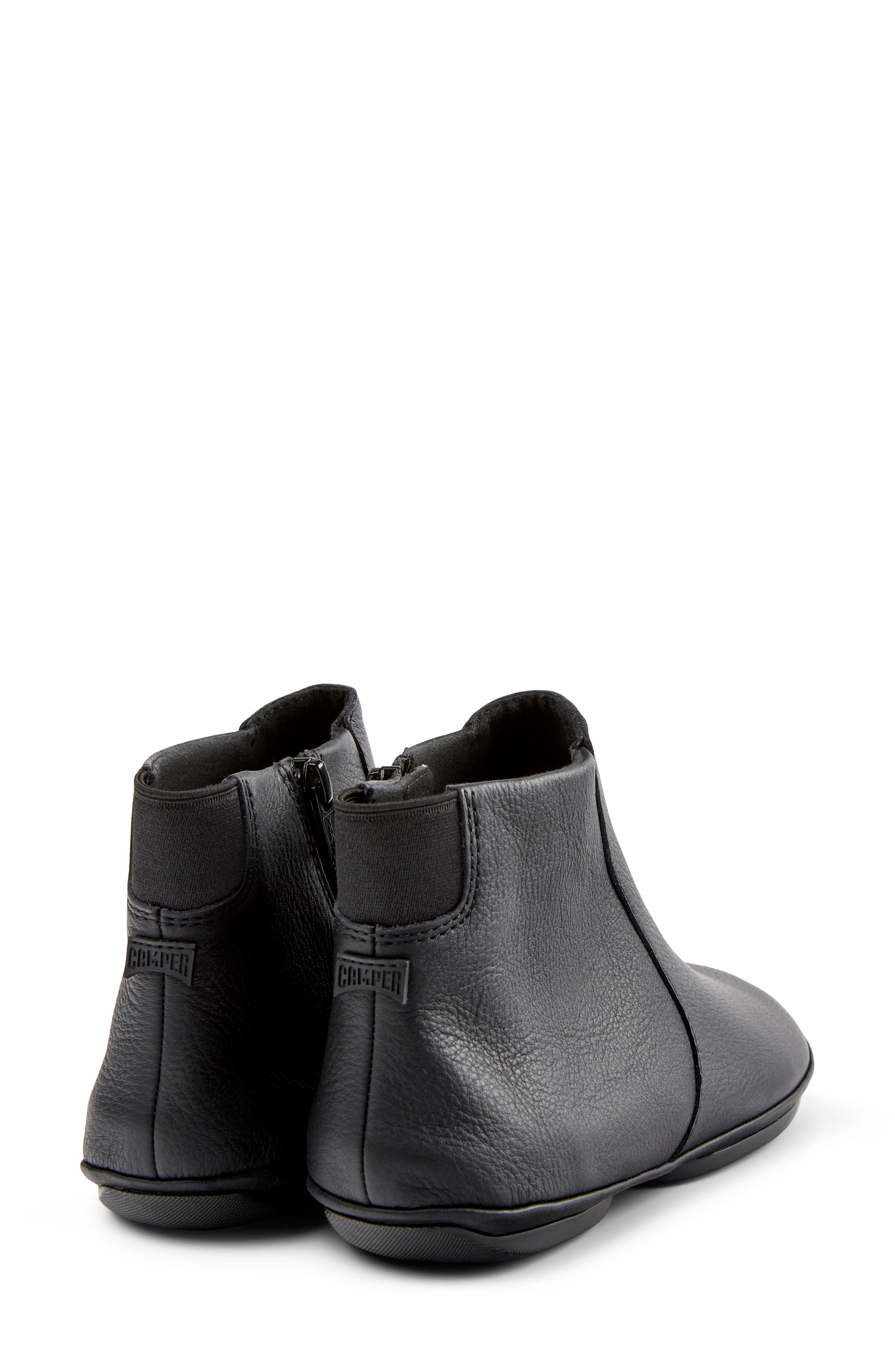 Camper Right Nina Bootie, Alternate, color, Black