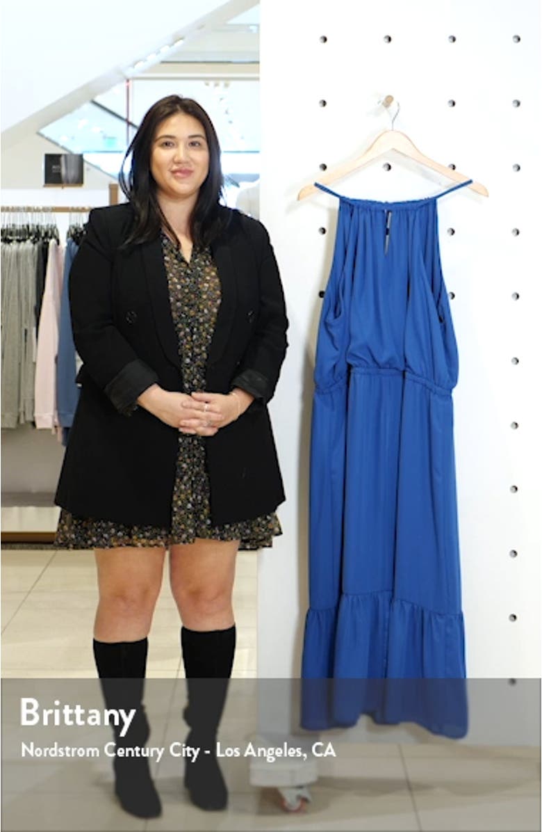 Gibson x International Women's Day Living in Yellow Halter Midi Dress, sales video thumbnail