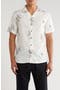 Floral Embroidered Camp Shirt