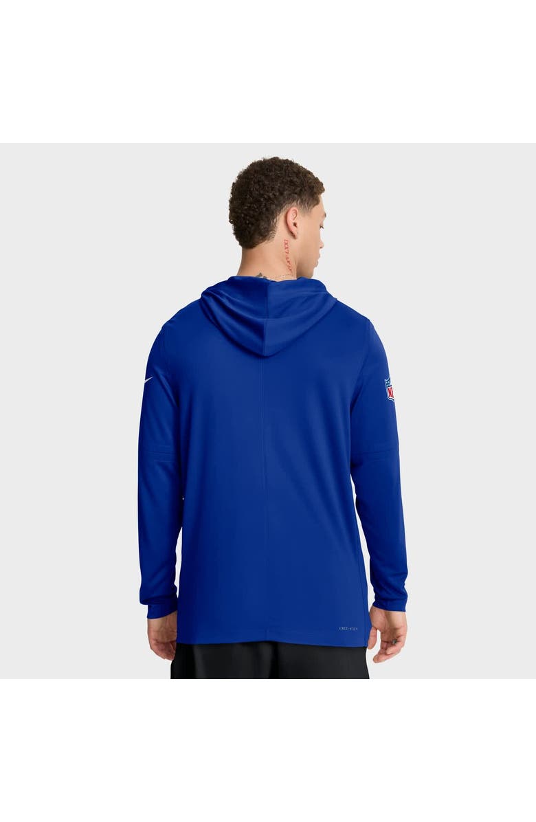 Nike Men's Nike Royal Buffalo Bills Sideline Pure Fury Performance Long Sleeve Hoodie T-Shirt, Alternate, color, Royal