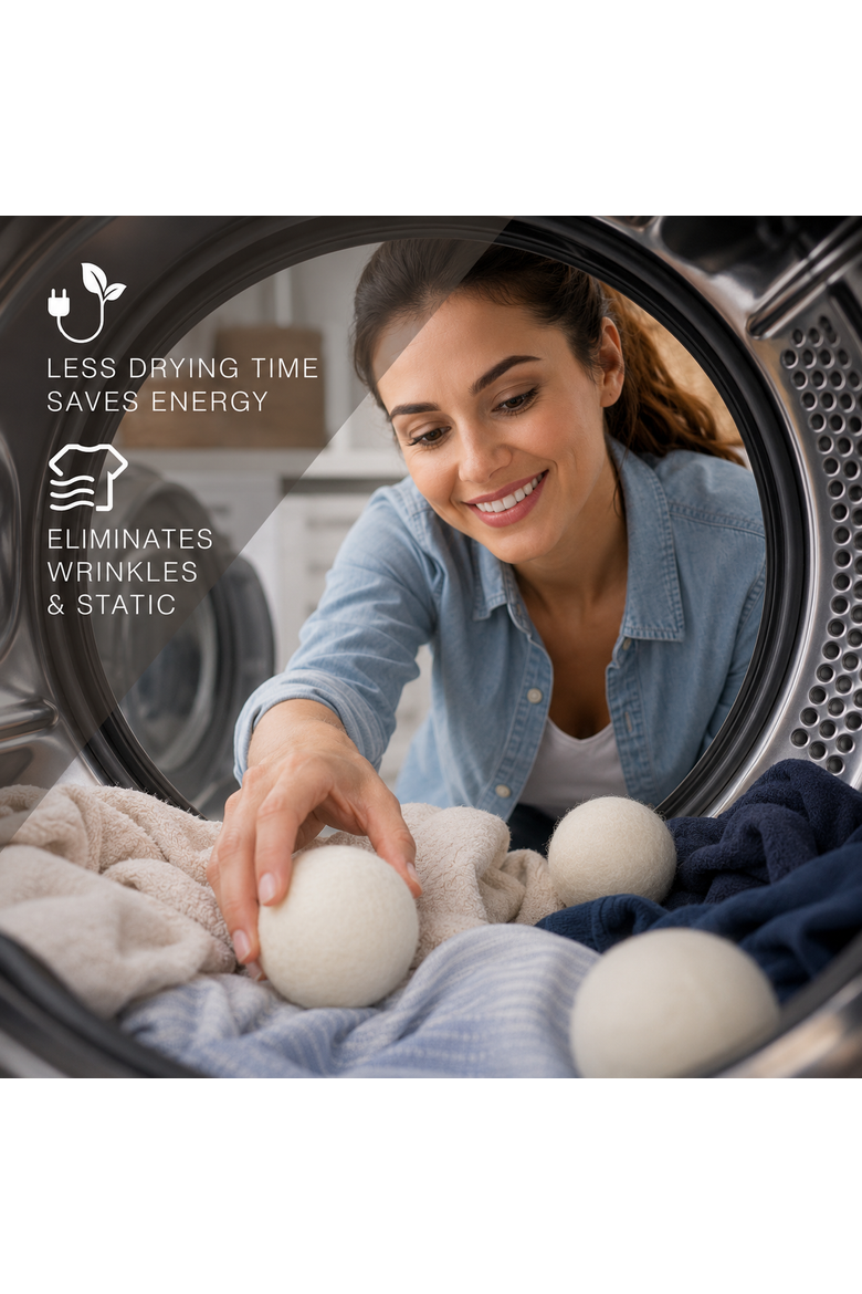 Toilet Tabs, Wool Dryer Balls & Detergent Sheets, Alternate, color, White