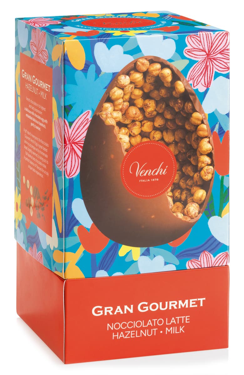 Venchi Easter Gran Gourmet Milk Hazelnut Egg, Main, color, 