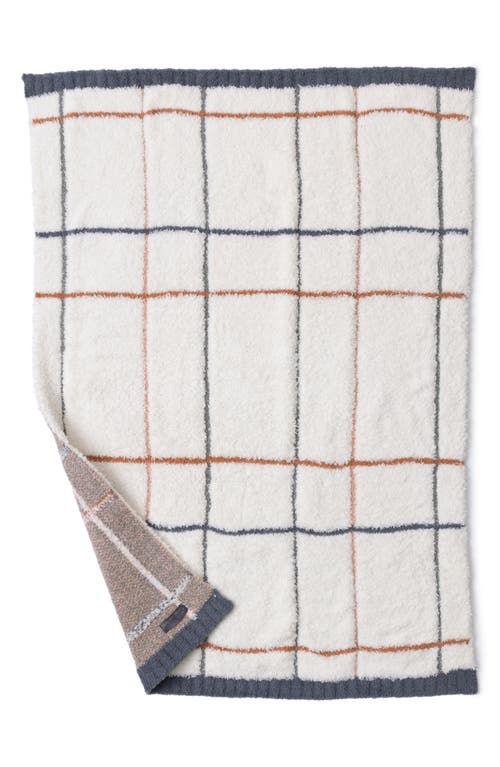 Barefoot Dreams Cozychic® Multicolor Plaid Stroller Blanket In Neutral