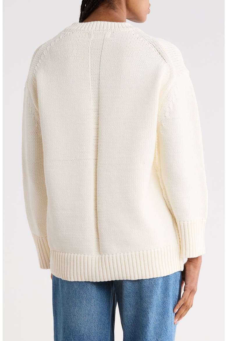 Melvin Crewneck Sweater, Alternate, color, IVORY