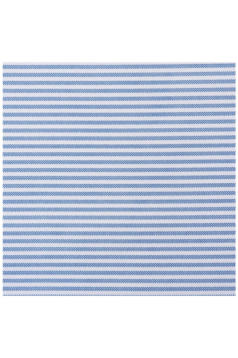 Oxford Stripe 200 Thread Count Cotton Percale Sheet Set, Alternate, color, BLUE/ WHITE