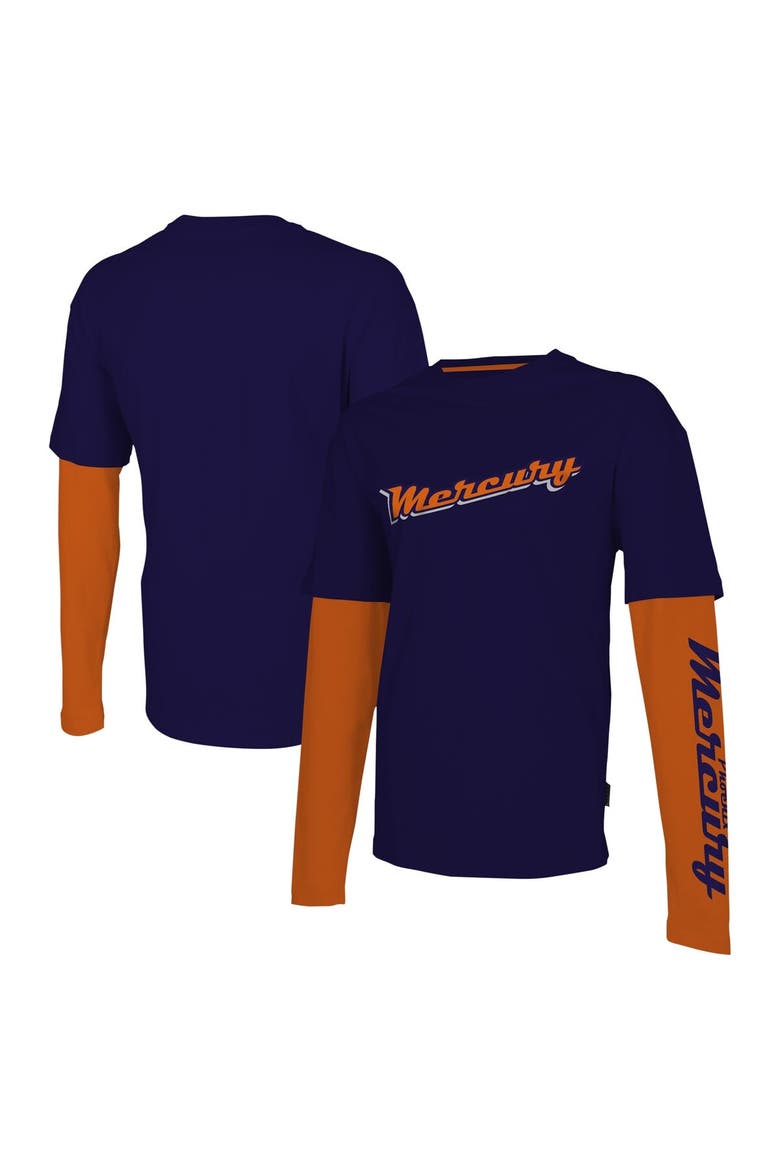 Unisex Stadium Essentials Purple Phoenix Mercury Spectator Long Sleeve T-Shirt, Alternate, color, Purple