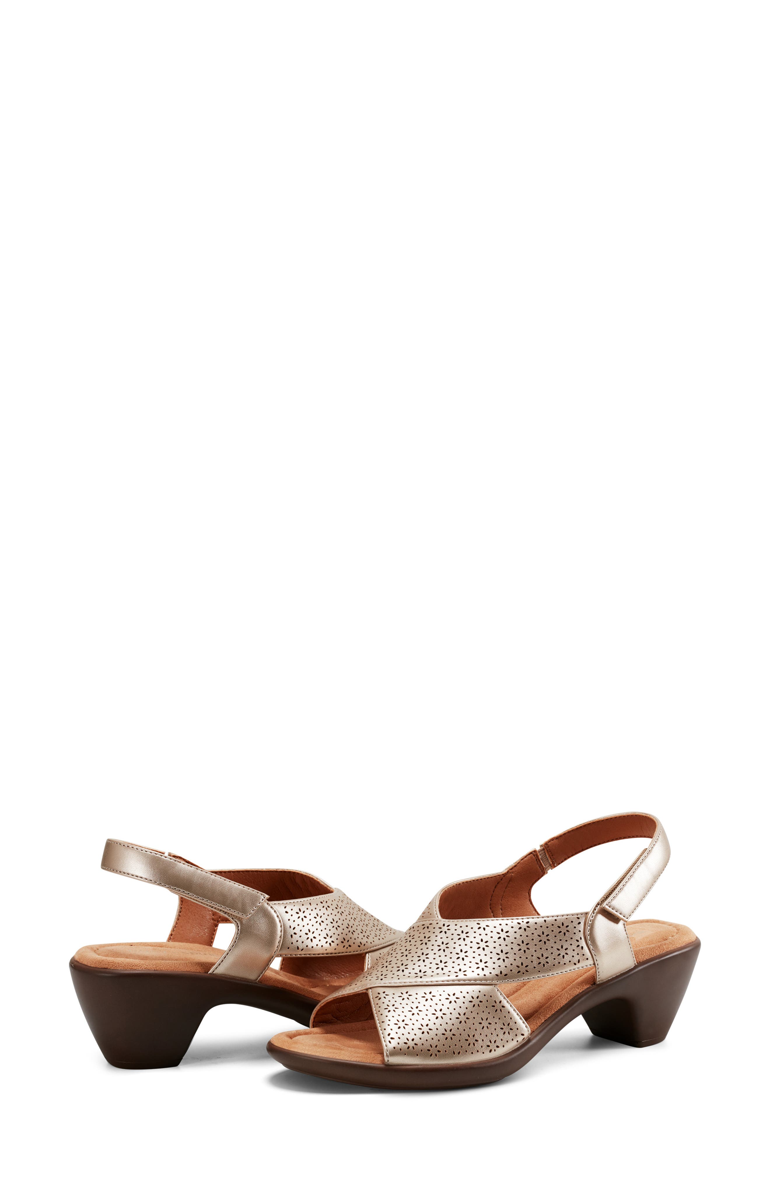 Cecee Slingback Sandal, Alternate, color, GOLD