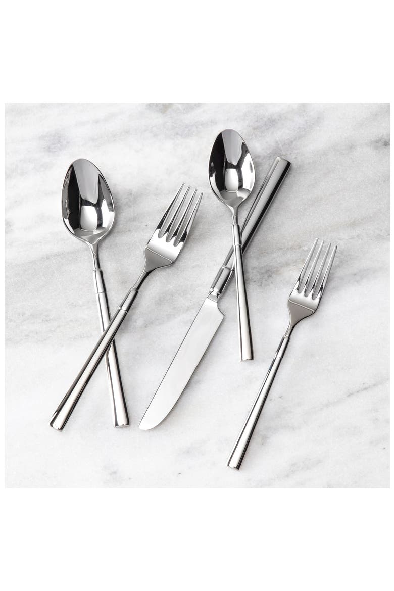 Lloyd 20-Piece Place Setting, Alternate, color, SILVER