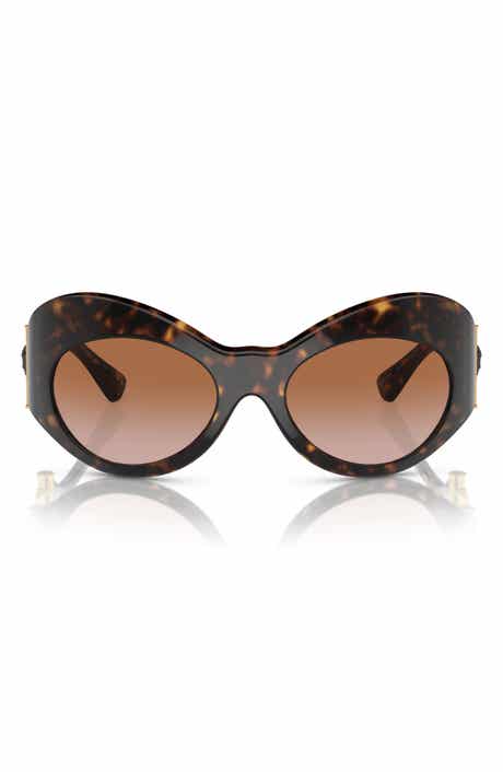 Versace 58mm Irregular Sunglasses