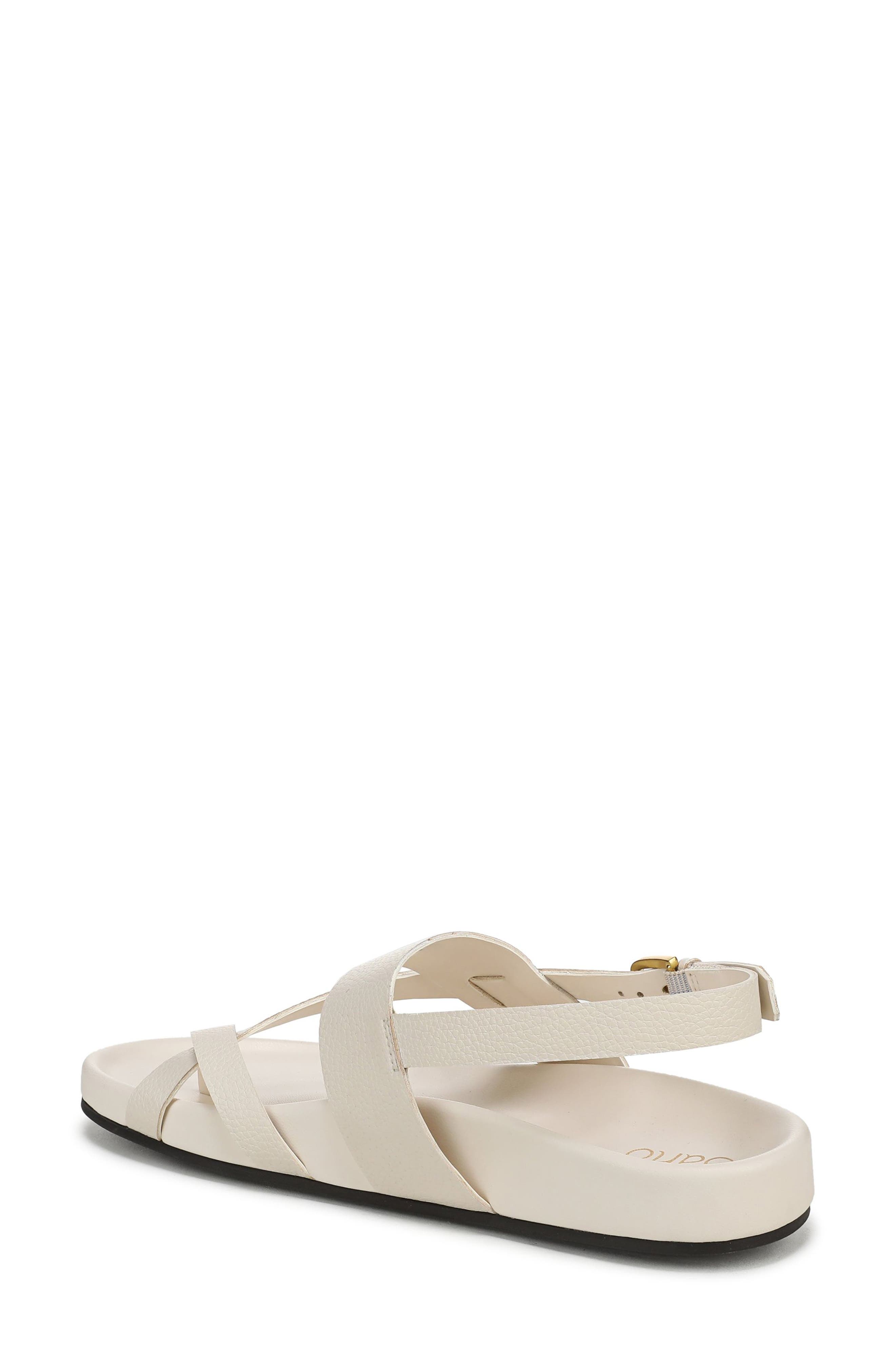 Beryl Toe Loop Slingback Sandal, Alternate, color, WHITE