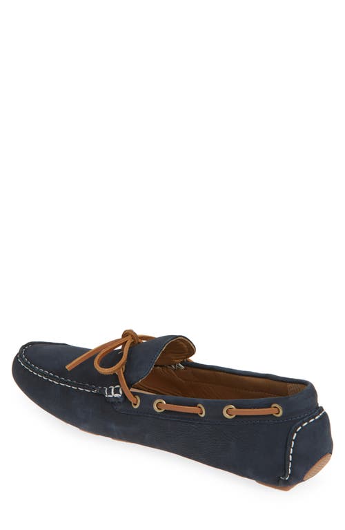 G.h.bass Davis Camp Moc Driver In Navy