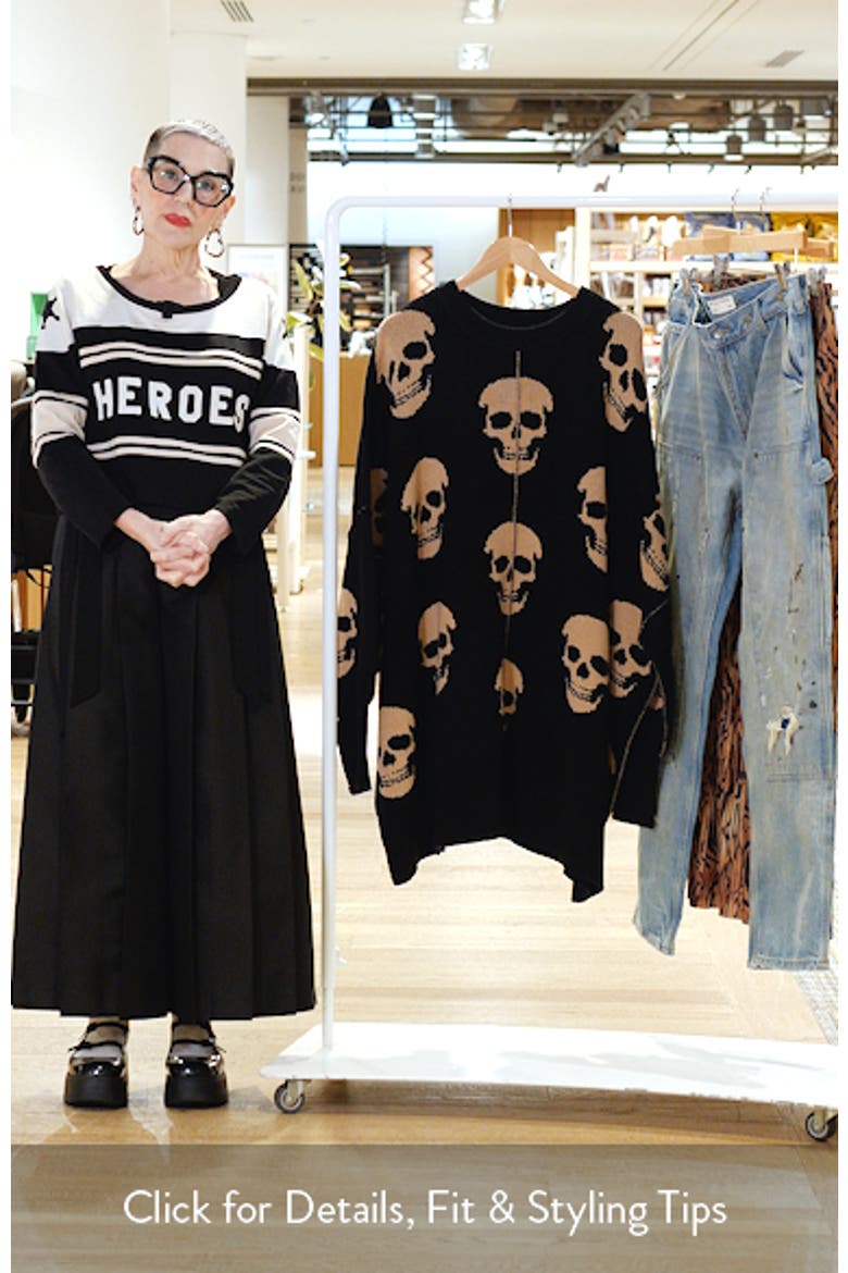 Bad to the Bone Oversized Sweater video